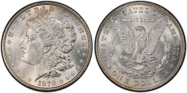 1878 7/8TF $1 Strong, VAM 37, 7/4 MS63