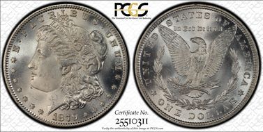 1879 $1 MS66