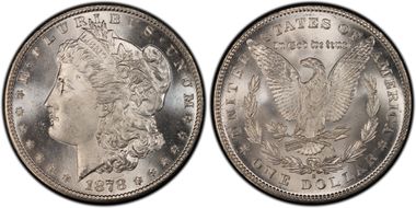 1878-S $1 MS66+