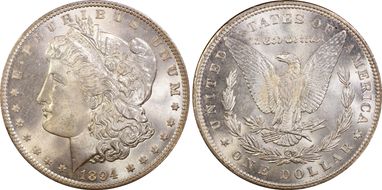 1894 $1 MS64