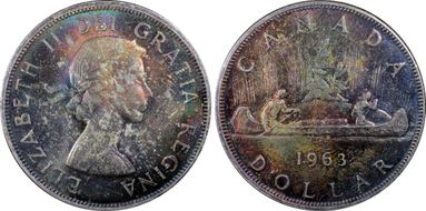 1963 S$1 MS65+