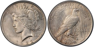 1922 $1 VAM 5B, TDR Wing Break MS62