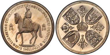 1953 Crown S-4136 Coronation PR65CAM