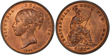 1841 1D S-3948 No Colon MS64RB