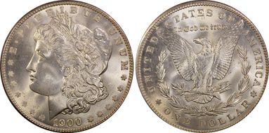 1900 $1 MS66+