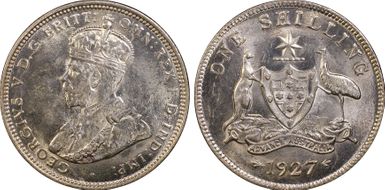 1927(m) Shil KM-26  Ag MS62