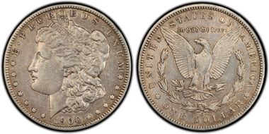 1900-O/CC $1 VAM 7A XF40