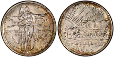 1939-S 50C Oregon MS67