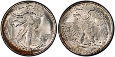 1943 50C MS67+