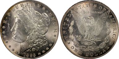 1885 $1 MS64