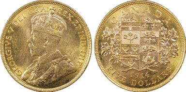 1914 $5 MS63