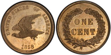 1858 1C J-203 PR64