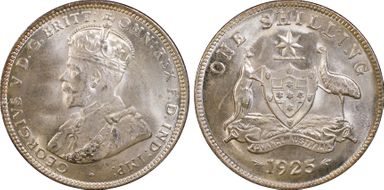 1925/3 Shil MS65