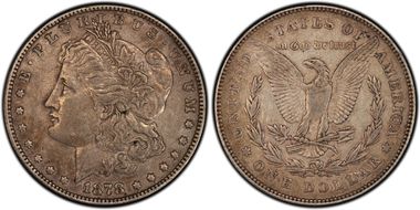 1878 7/8TF $1 Strong, VAM 39, 7/5 VF35