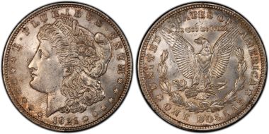 1921-D $1 VAM 1N, Unicorn MS62