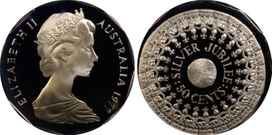 1977 50C Jubilee PR69DCAM