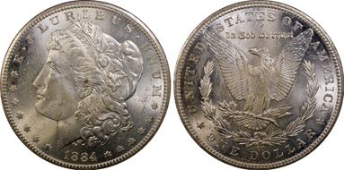 1884-CC $1 MS64