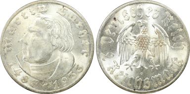 1933-F 2 Mk Luther J-352 MS64