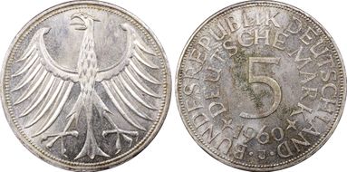 1960-J 5 Mk J-387 MS65