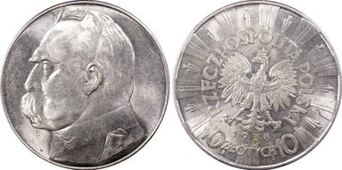 1938(w) 10 Zl MS64