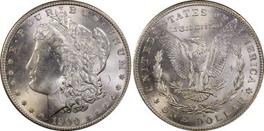 1900-S $1 MS65+