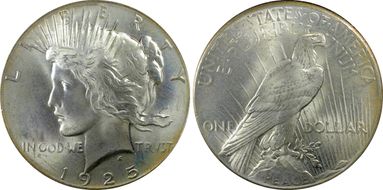 1925 $1 MS67