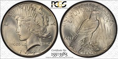 1926 $1 MS65