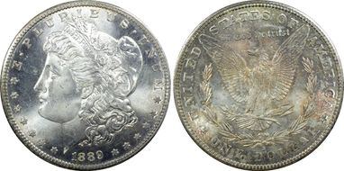 1889-S $1 MS66