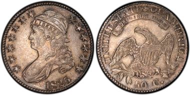 1825 50C AU58