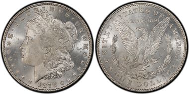 1878 7/8TF $1 VAM 45, Doubled Talons Weak 7/0 MS63