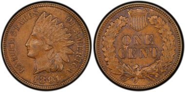 1891 1C DDO, S-1, FS-101 MS63BN