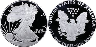 2012-S $1 Silver Eagle 75th Anniversary SF Mint Set First Strike PR69DCAM