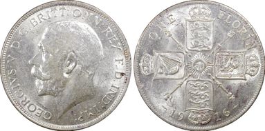 1916 Florin S-4012 AU58