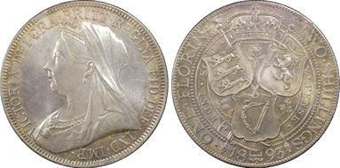 1893 Florin S-3939 MS63
