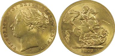 1872-S Sov S-3858A St. George MS62