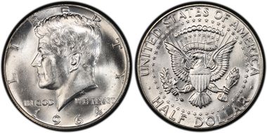 1964-D 50C TDO FS-103 MS64