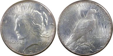 1924-S $1 MS64