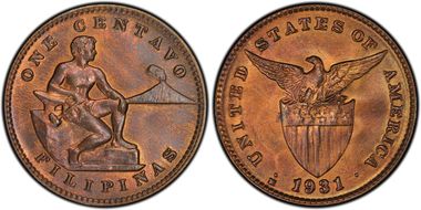 1931-M 1C MS65RB