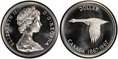 1967 S$1 PL65