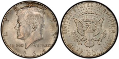 1964-D 50C DDO FS-108 MS64