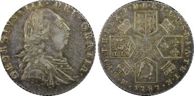 1787 6D S-3749 Hearts AU50