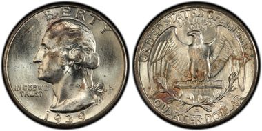 1939-D/S 25C FS-501 MS64