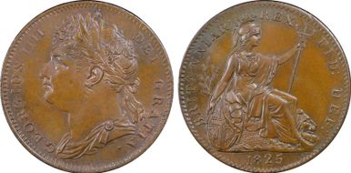 1825 1/4D S-3822 MS66BN