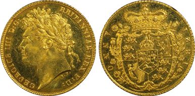 1821 1/2 Sov S-3802 MS64