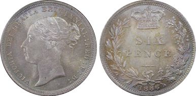 1886 6D S-3912 MS66+