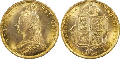 1890 1/2 Sov S-3869C High Shld No JEB MS67