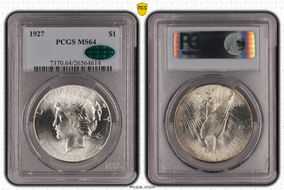 1927 $1 MS64