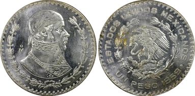 1959-Mo Peso KM-459 MS64