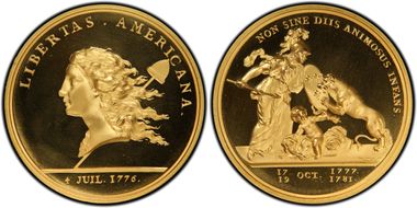 (2000) AV Medal Libertas Americana Restrike PR68DCAM