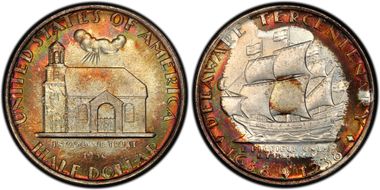1936 50C Delaware MS67+